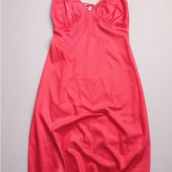 Dynamite Dresses & Skirts - Pink Dynamite Satin Midi Dress